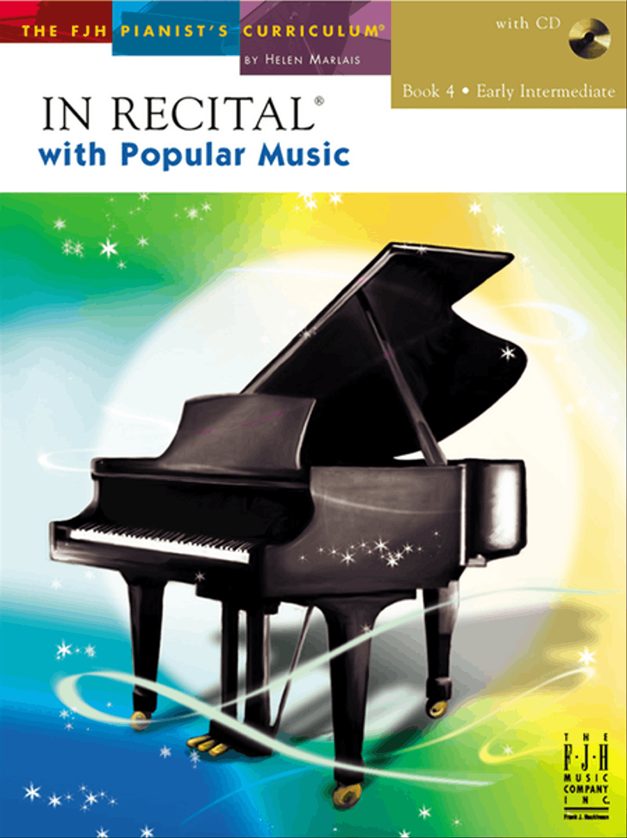 In Recital with Popular Music, Book 4 Piano Method scores gallery preview page 1