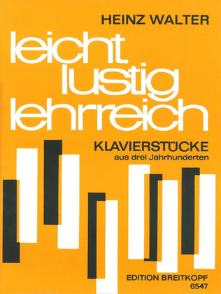 Book cover for Leicht, lustig, lehrreich