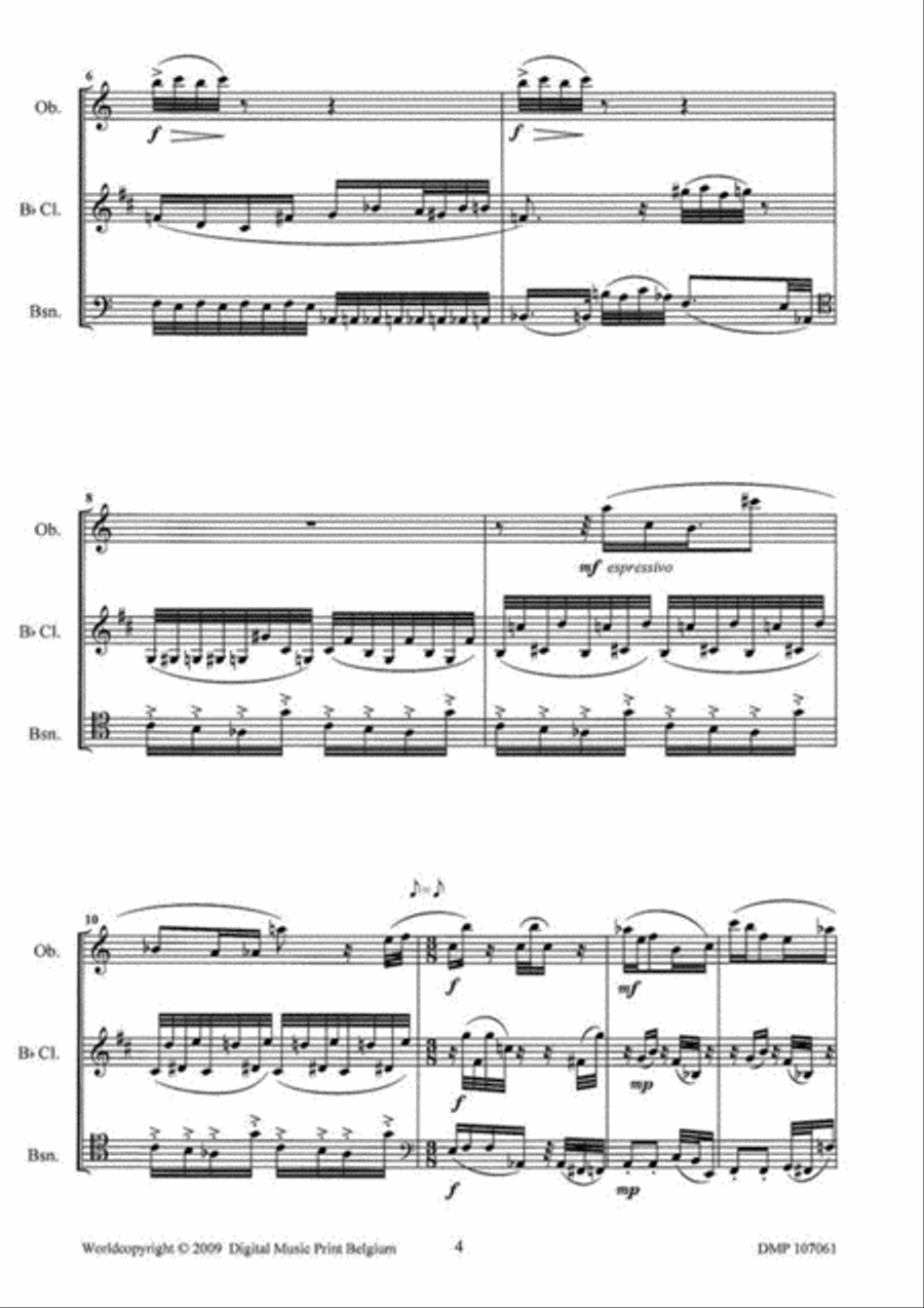 Trio Bassoon scores gallery preview page 3