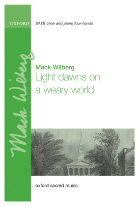 Book cover for Light dawns on a weary world