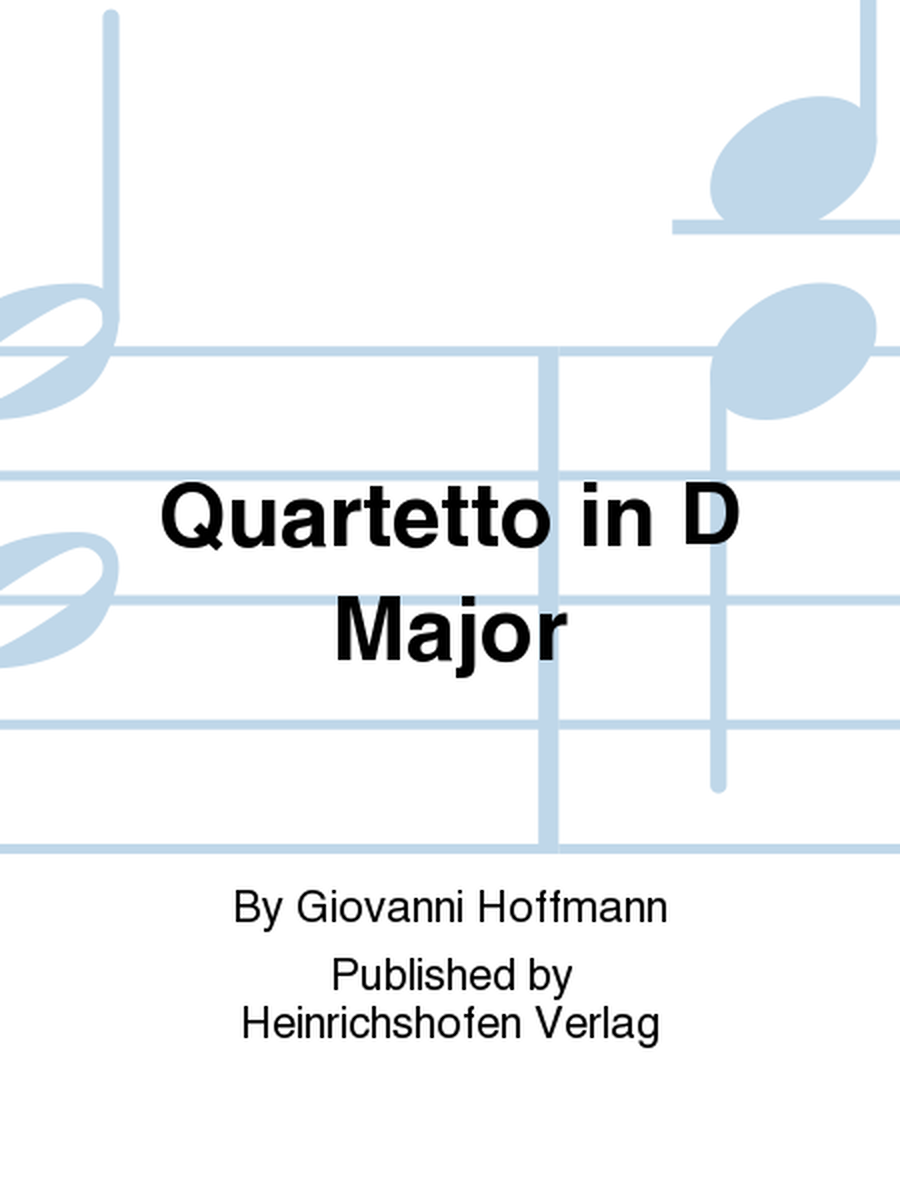 Quartetto in D Major