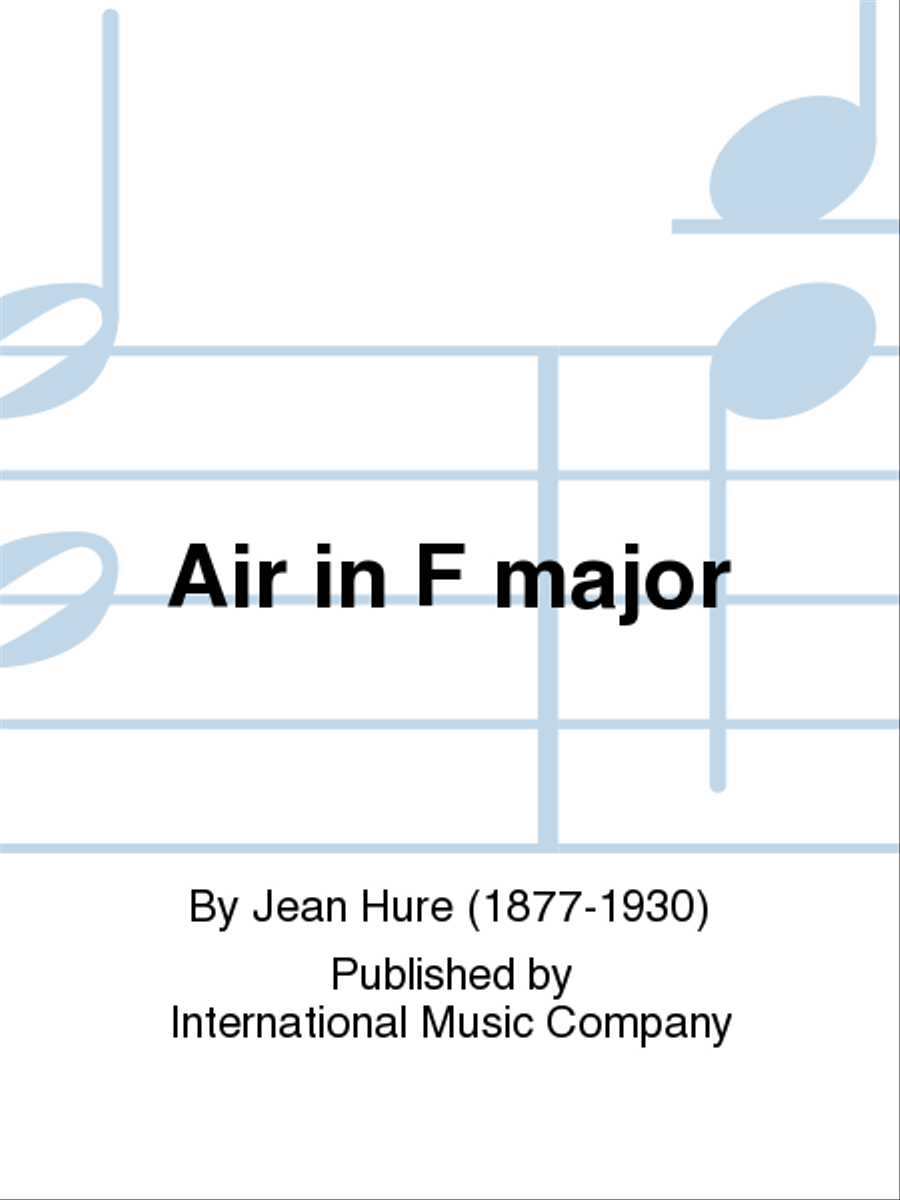 Air in F major