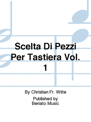 Book cover for Scelta Di Pezzi Per Tastiera Vol. 1