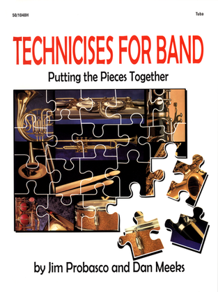 Book cover for Technicises For Band Tuba