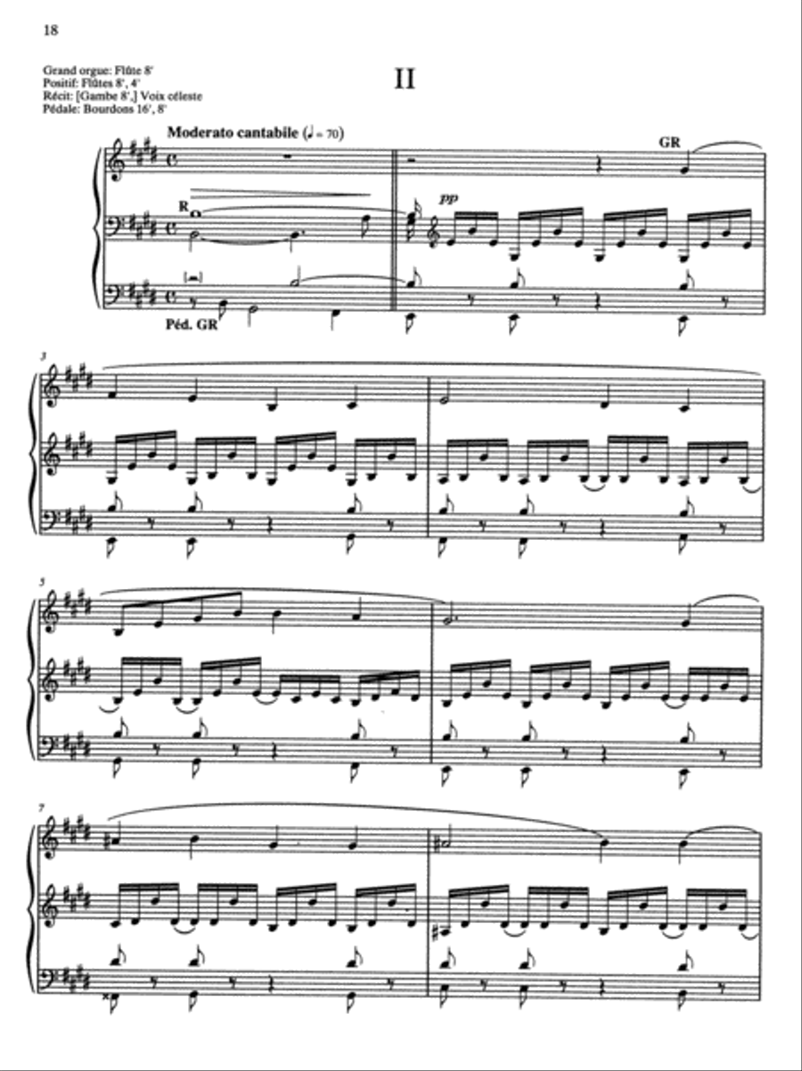 Symphonie VIII in B Major Organ scores gallery preview page 3