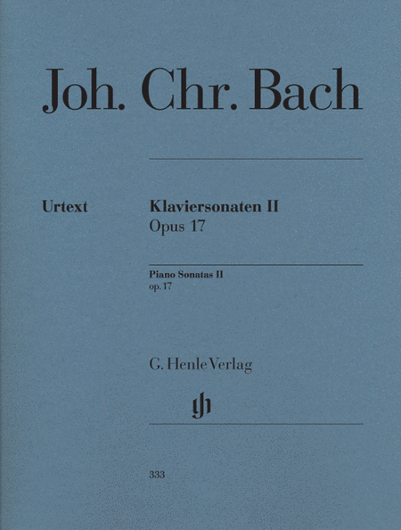 Bach, Johann Christian: Piano sonatas op. 17, volume II