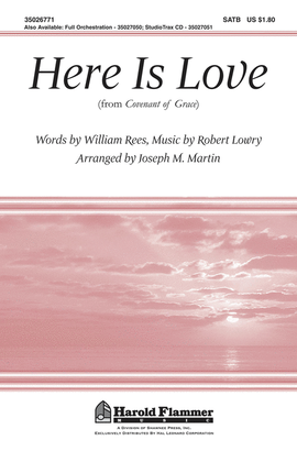 Book cover for Here Is Love (from Covenant of Grace)