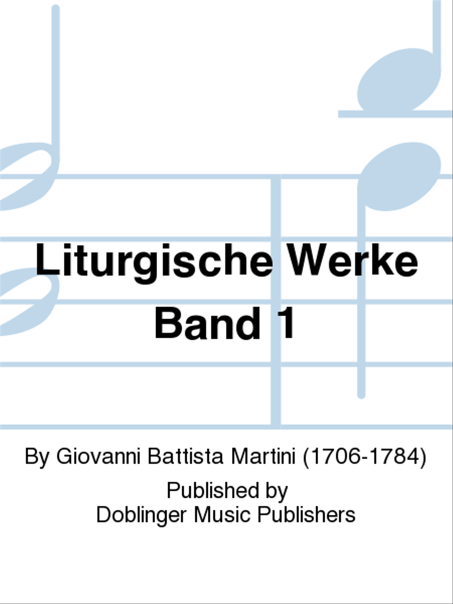 Liturgische Werke Band 1 Liturgische Werke Band 1 Organ scores gallery preview page 1
