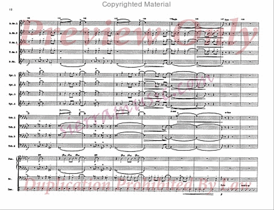Shadrack Big Band scores gallery preview page 13