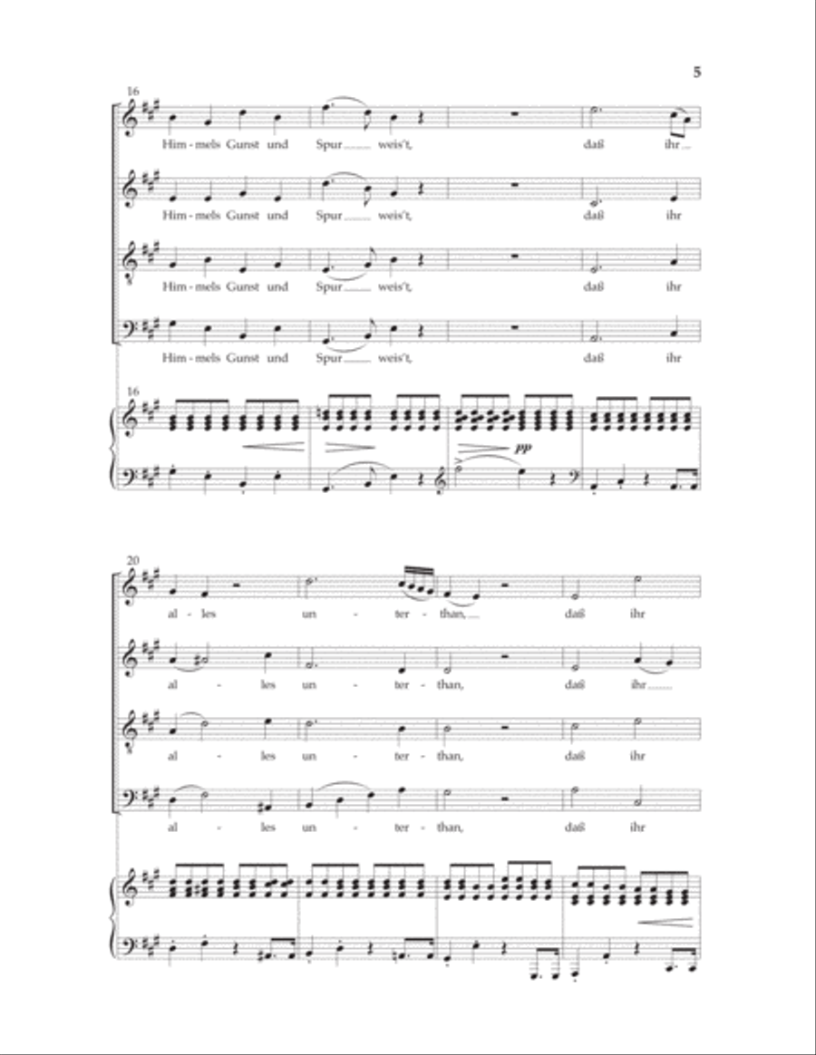 An Sylvia (op. 106, No. 4) (arr. Ragnar Bohlin)
