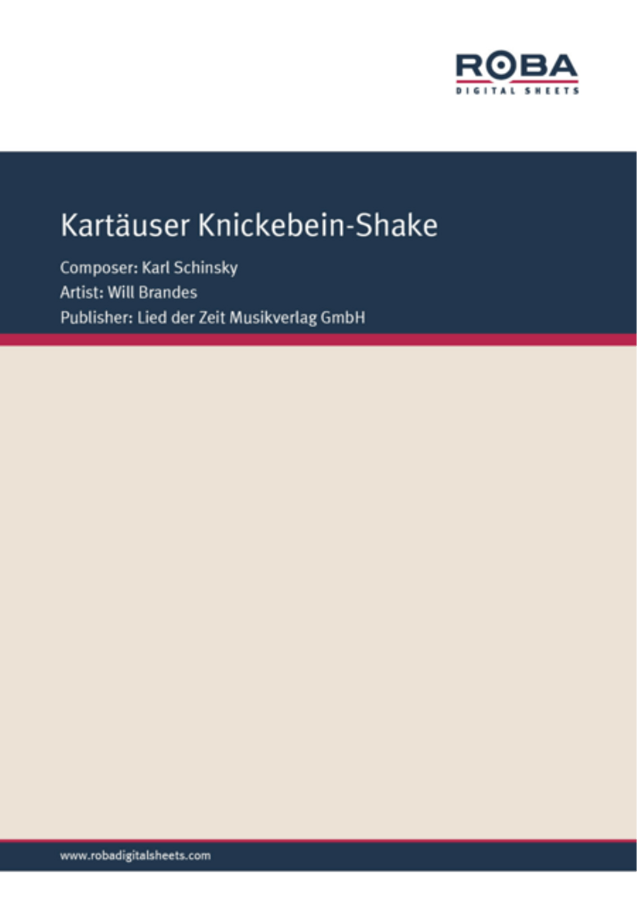 Kartauser Knickebein-Shake Voice scores gallery preview page 1