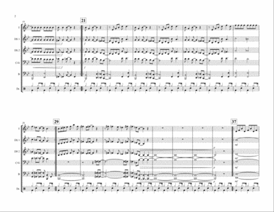In The Mood In The Mood Percussion Ensemble scores gallery preview page 2