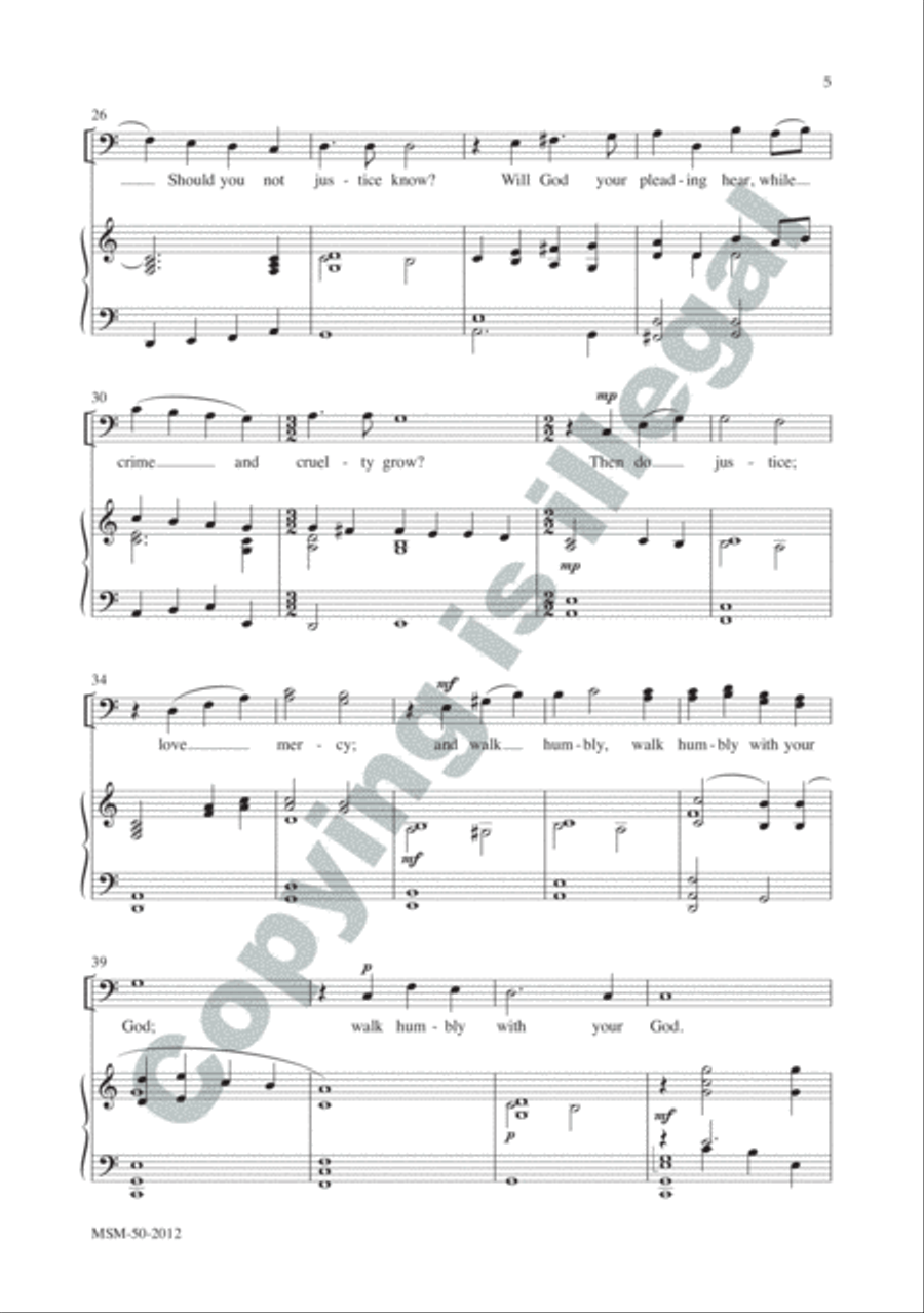 What Does the Lord Require? 3-Part scores gallery preview page 4