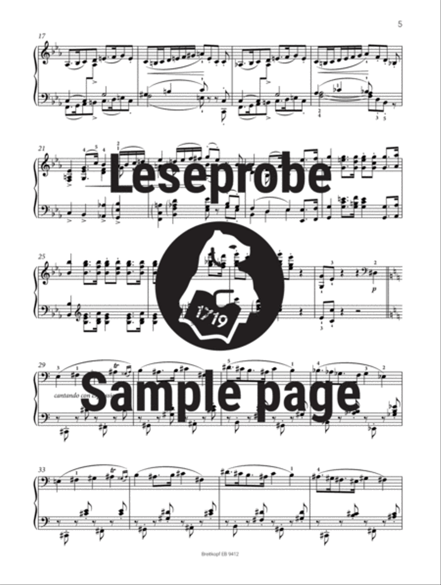 Heralds of Spring op. 55 Piano Solo scores gallery preview page 5