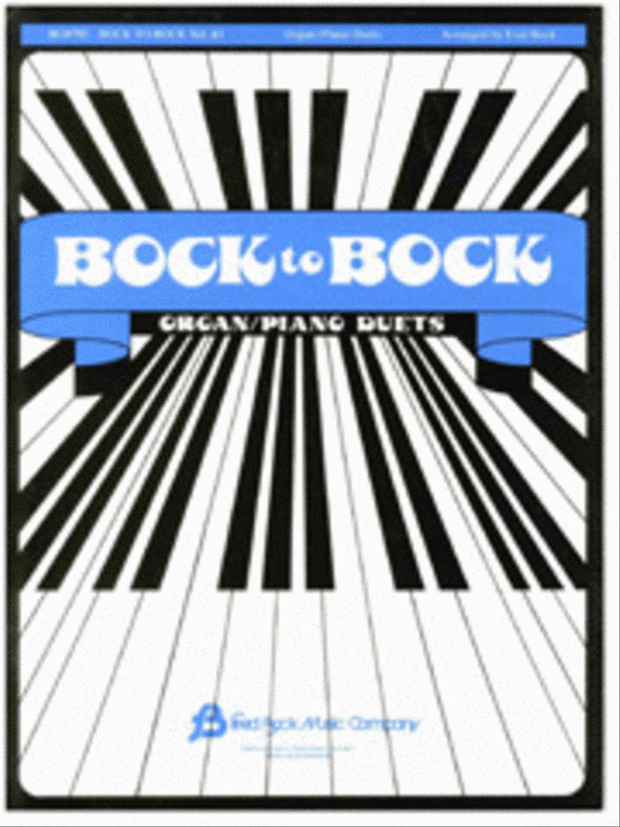 Bock To Bock #3 Piano/Organ Duets