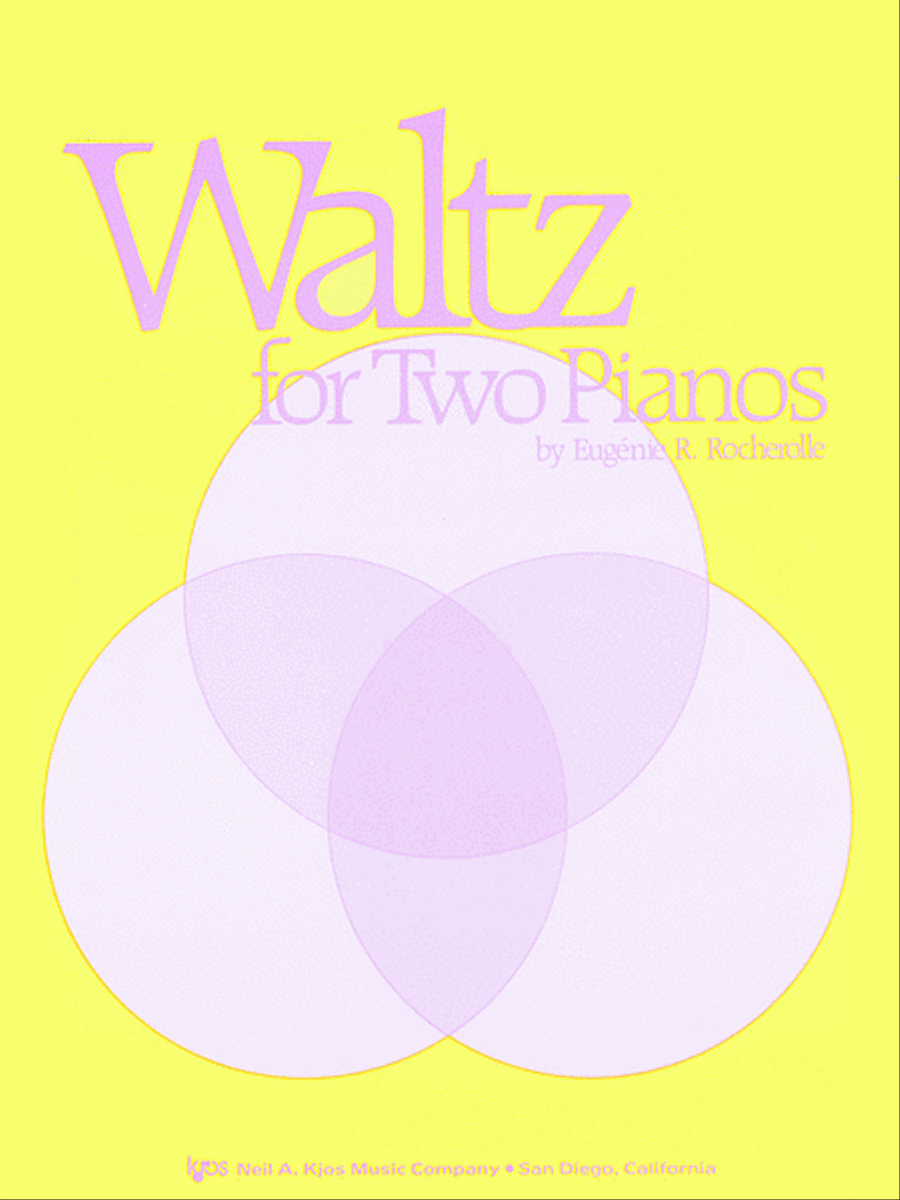 Waltz For Two Pianos 2 Pianos, 4-Hands scores gallery preview page 1