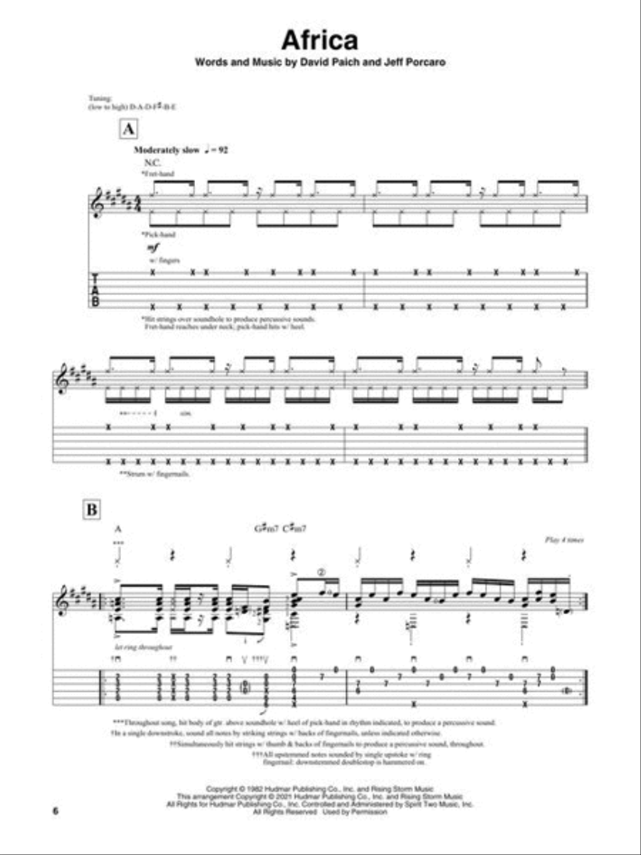 Kent Nishimura's Fingerstyle Solo Guitar Songs Electric Guitar scores gallery preview page 6