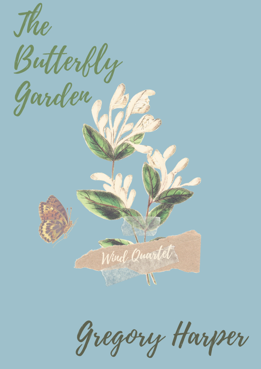 The Butterfly Garden Woodwind Quartet scores gallery preview page 1
