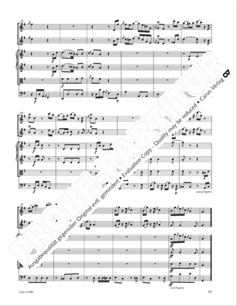 Gesamtausgabe Band 6 (Orchestermusik III: Sinfonien) Orchestra scores gallery preview page 58
