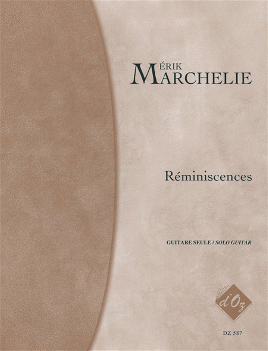 Réminiscences Réminiscences Classical Guitar scores gallery preview page 1