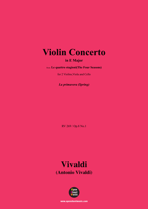 Vivaldi-Violin Concerto,for 2 Violins,Viola and Cello