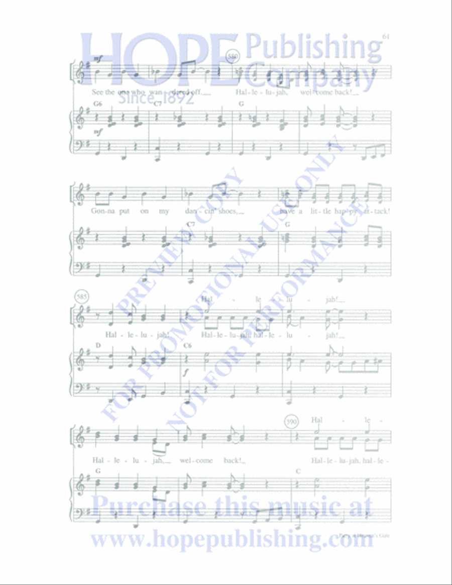 Once Upon a Parable Unison Choir scores gallery preview page 61