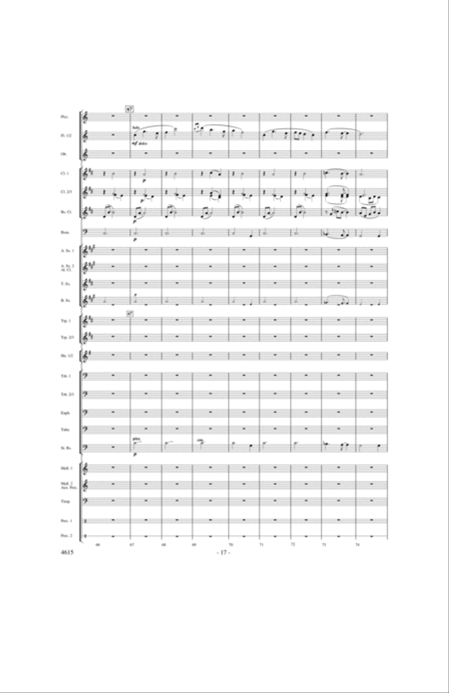 Sedona Sedona Concert Band scores gallery preview page 16