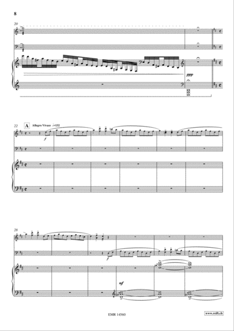 Irish Concertino Piano Trio scores gallery preview page 8