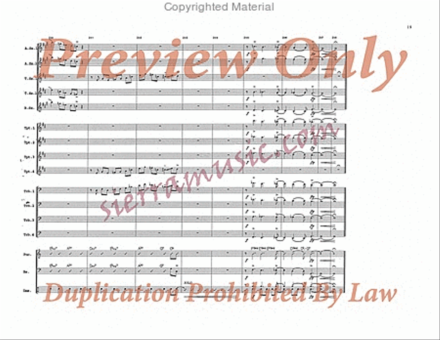 After You've Gone Big Band scores gallery preview page 20