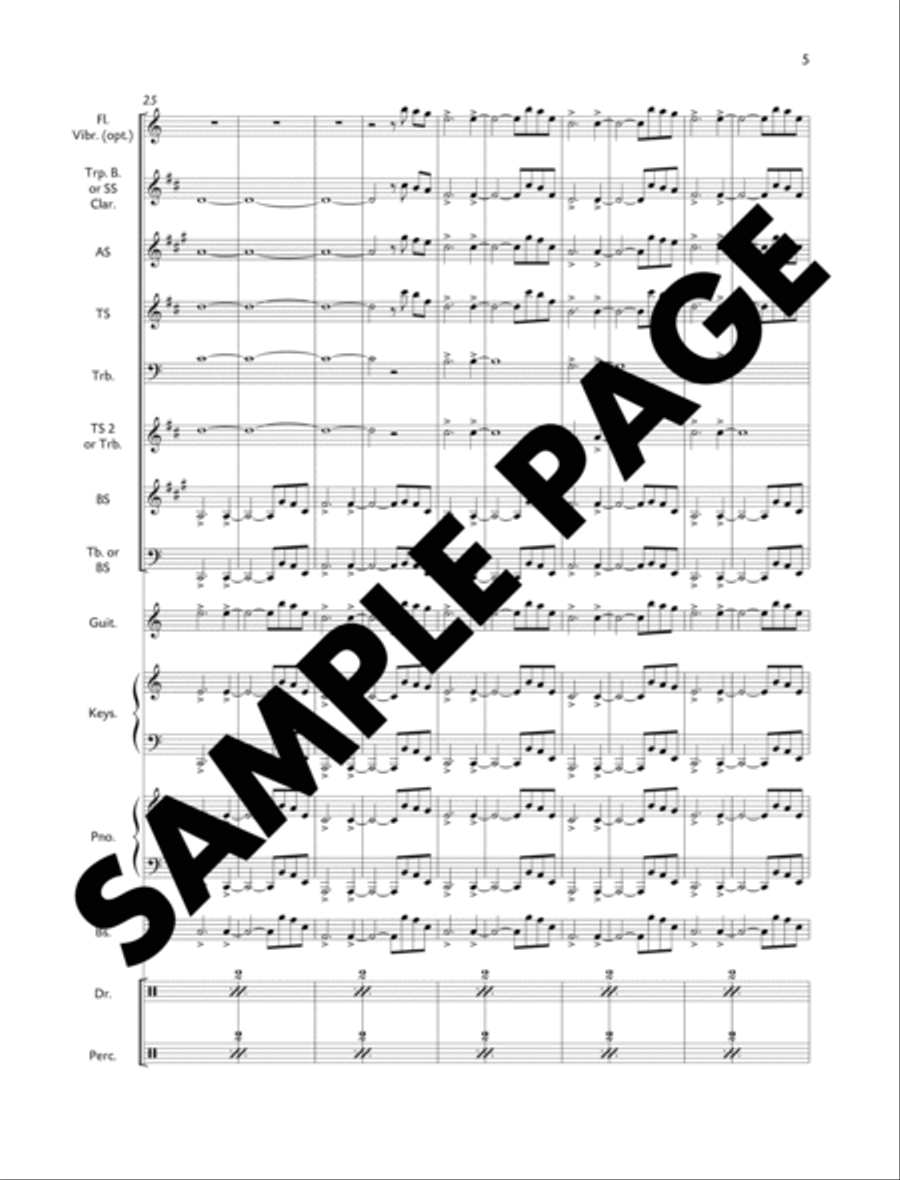 Lir Illir Big Band scores gallery preview page 6