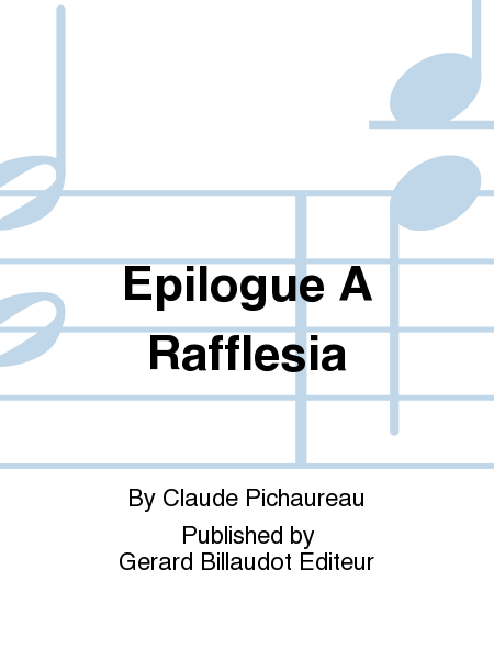 Epilogue A Rafflesia