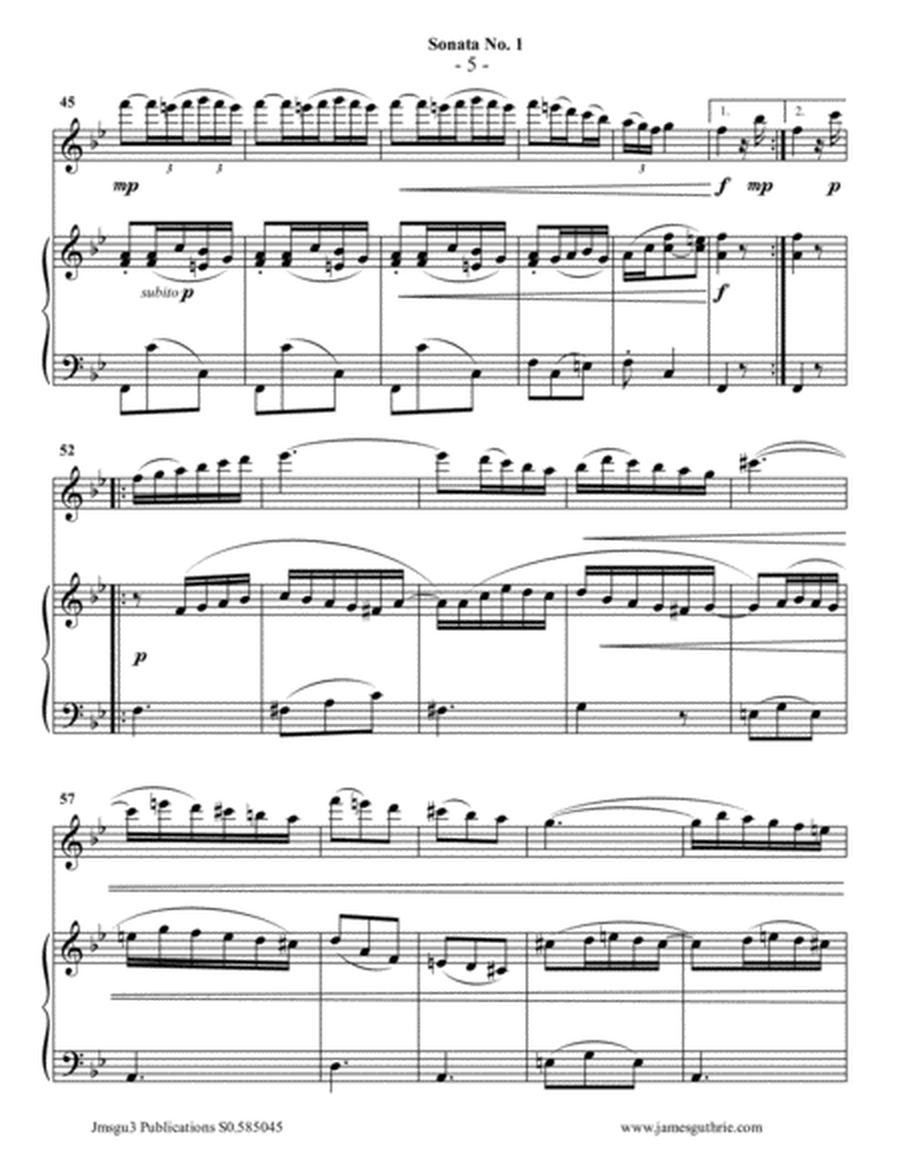 Vivaldi: The Six Sonatas Complete for Piccolo & Piano image number null