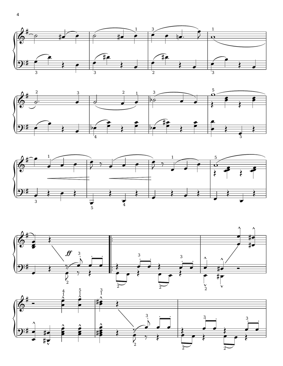 Stars And Stripes Forever (arr. Phillip Keveren) Piano Solo scores gallery preview page 4