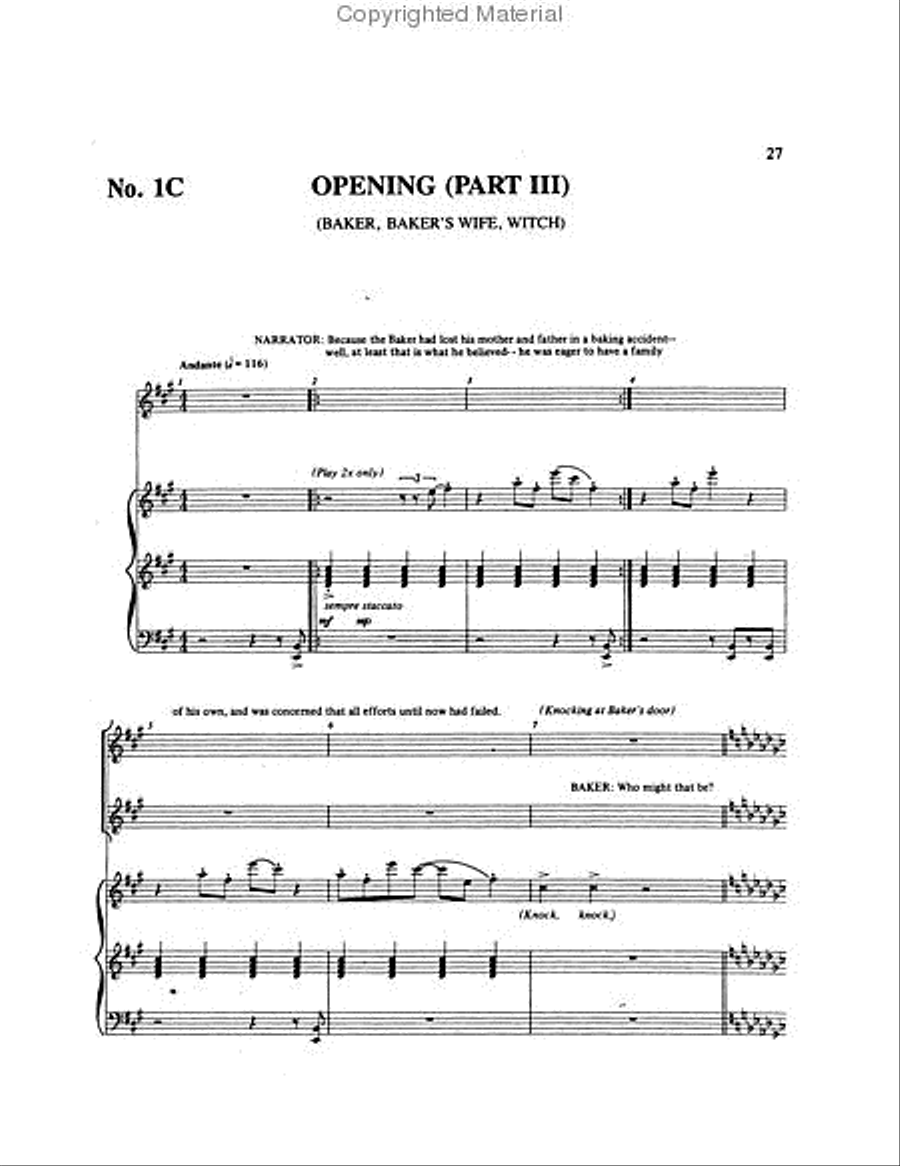 Into the Woods Voice scores gallery preview page 4
