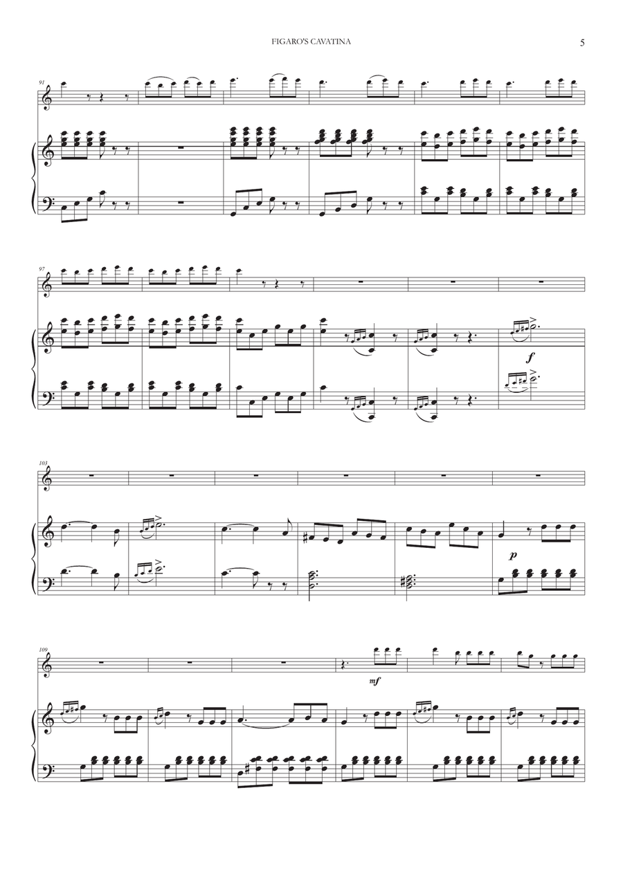 Figaro's Cavatina 