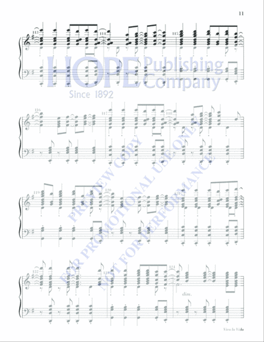 Viva la Vida 5-Octaves scores gallery preview page 11
