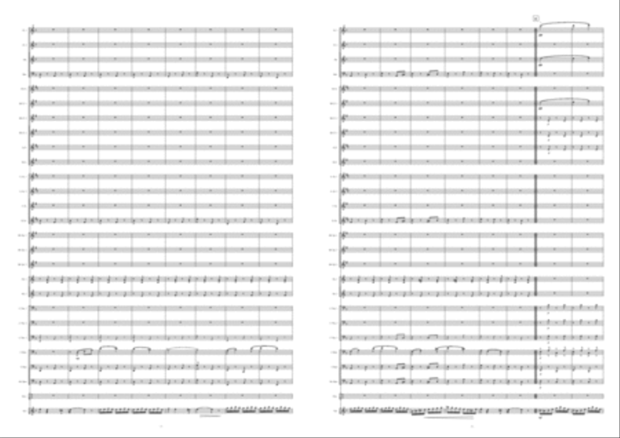 Czardas For Xylophone Concert Band scores gallery preview page 6