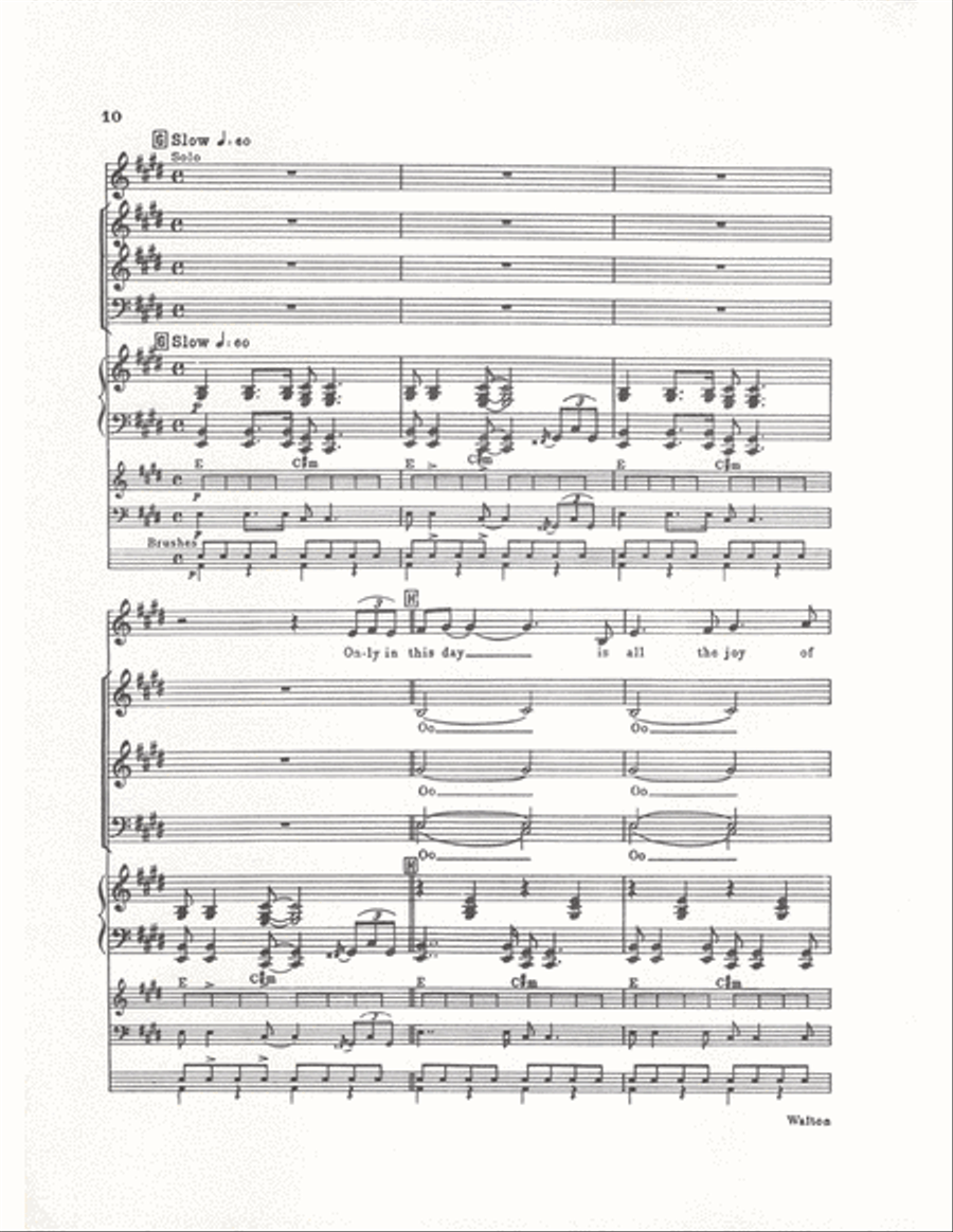 Look to this Day (Vocal Score) Divisi scores gallery preview page 11