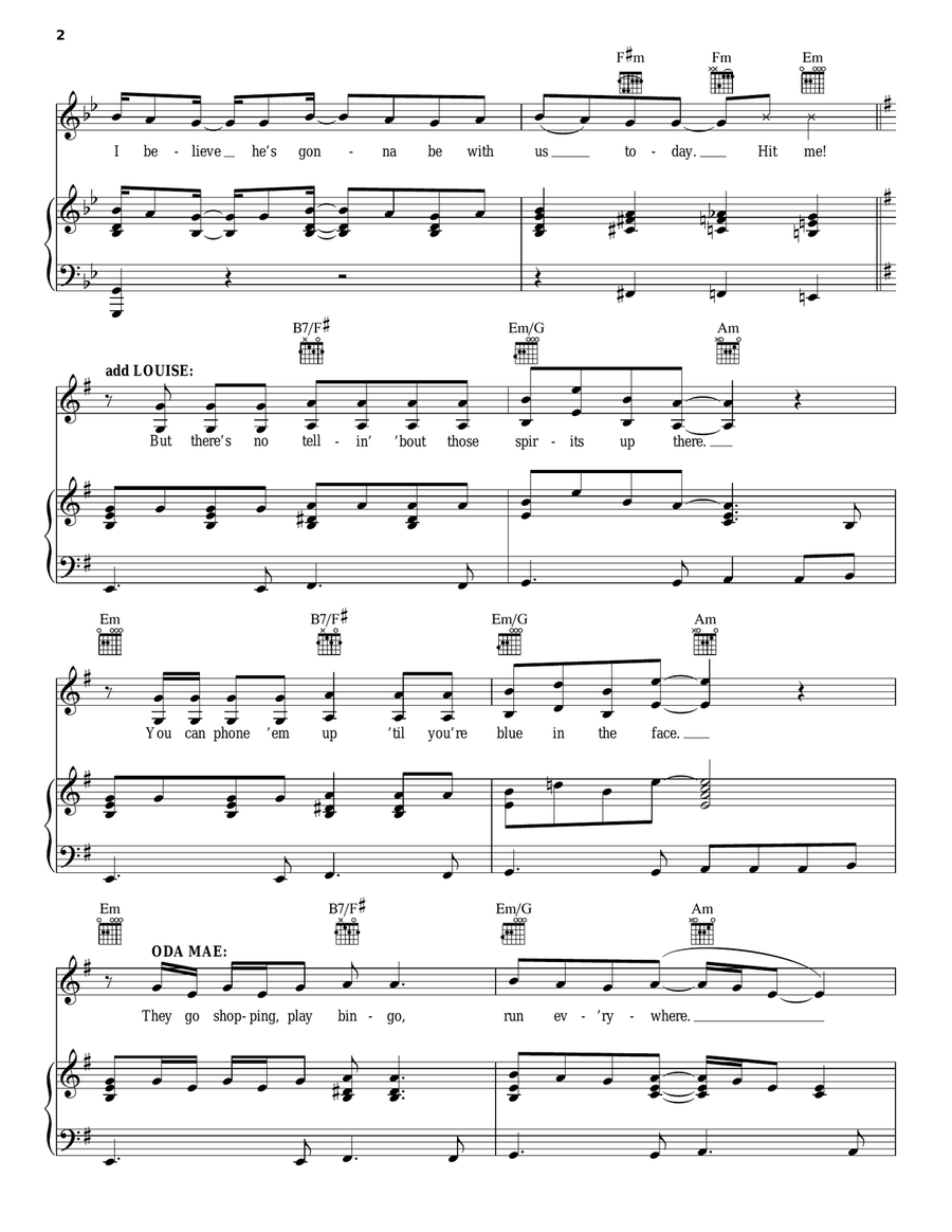Are You A Believer? Guitar scores gallery preview page 2