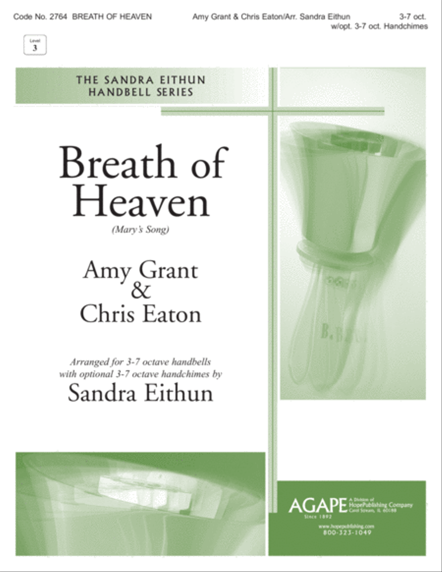 Breath of Heaven (Mary's Song) Handbell Choir scores gallery preview page 1