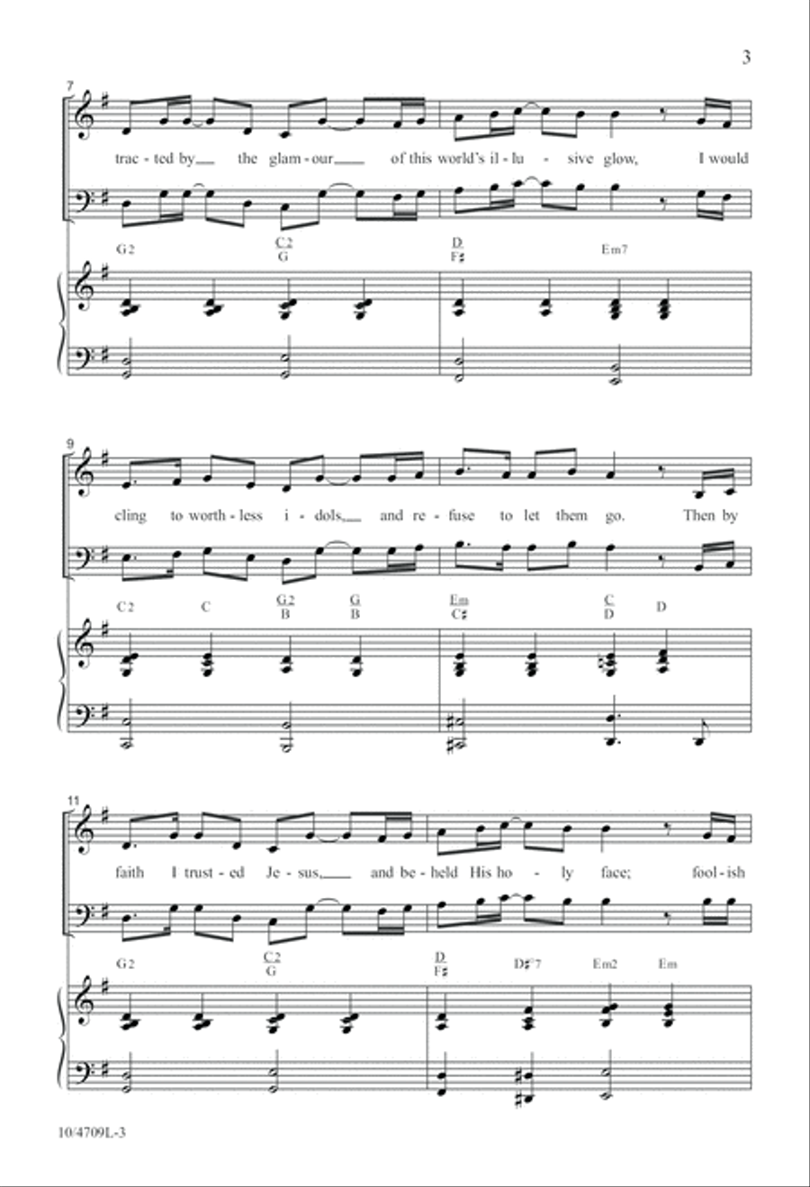 Captured by His Grace 4-Part scores gallery preview page 3