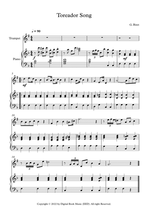 Toreador Song - Georges Bizet (Trumpet + Piano)