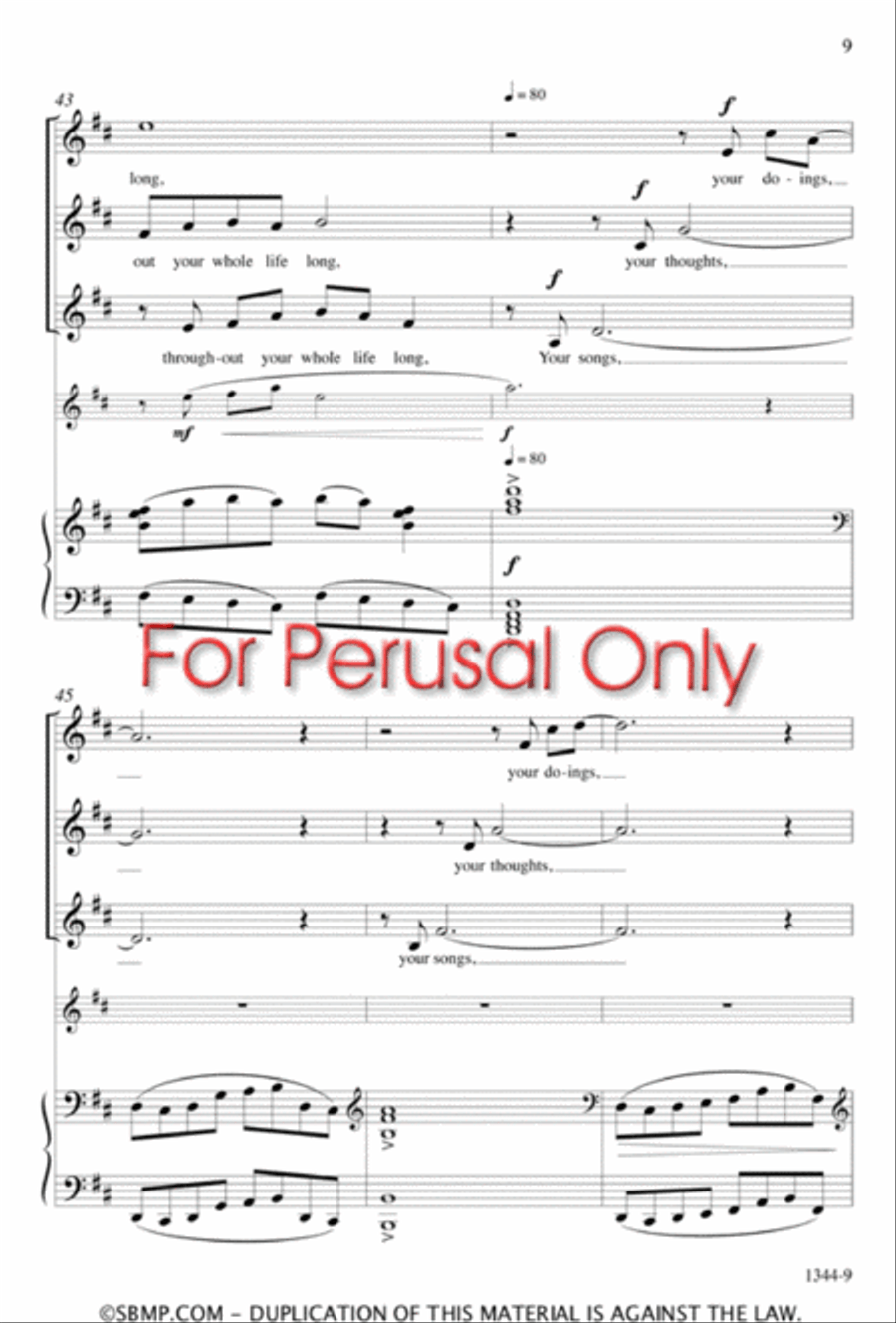 This Perfect Beauty - SSA Octavo SSA scores gallery preview page 8