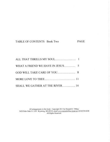 Easy Hymn Arrangements Book Two