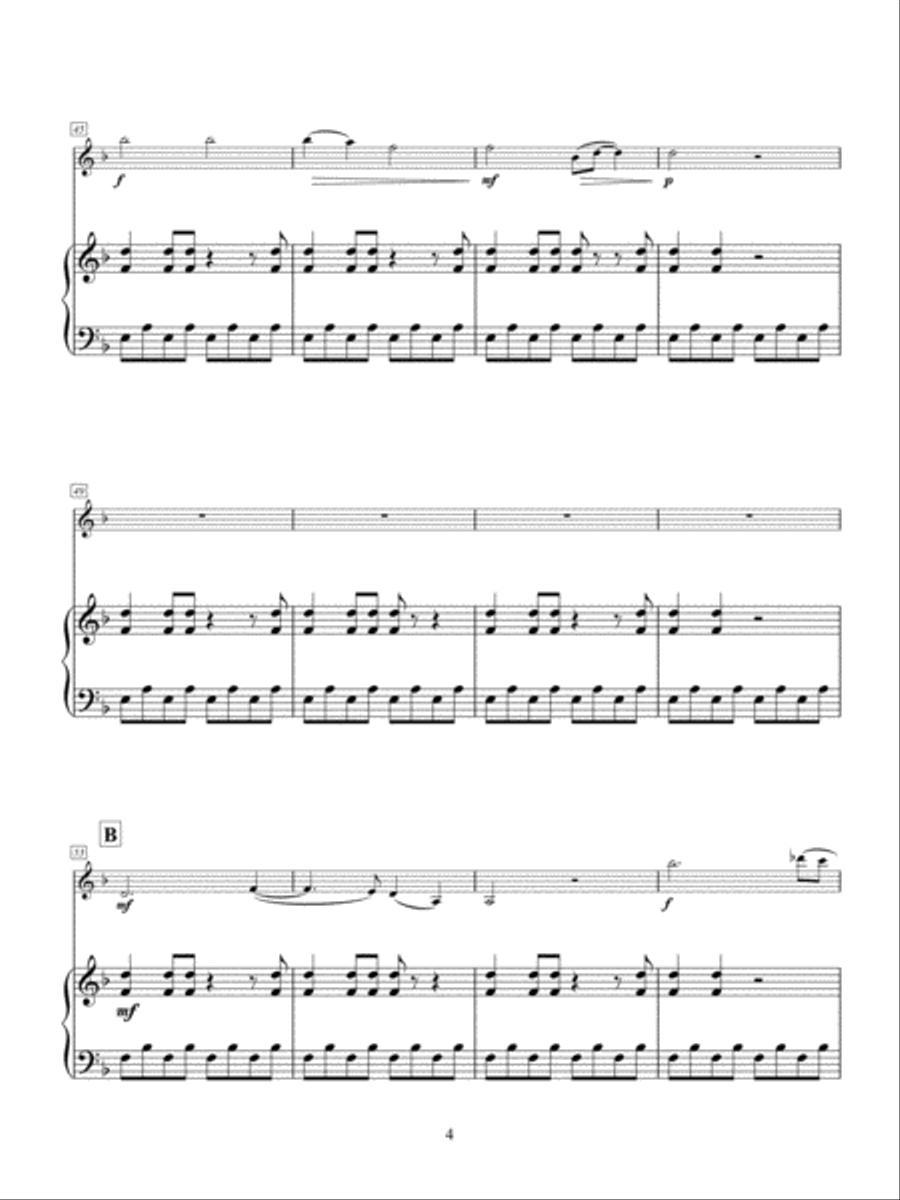 The Cold Comfort of Toys Violin scores gallery preview page 5