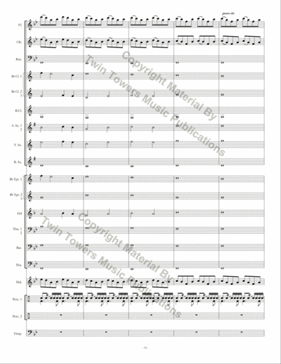 Respect is a Two Way Street Concert Band scores gallery preview page 16