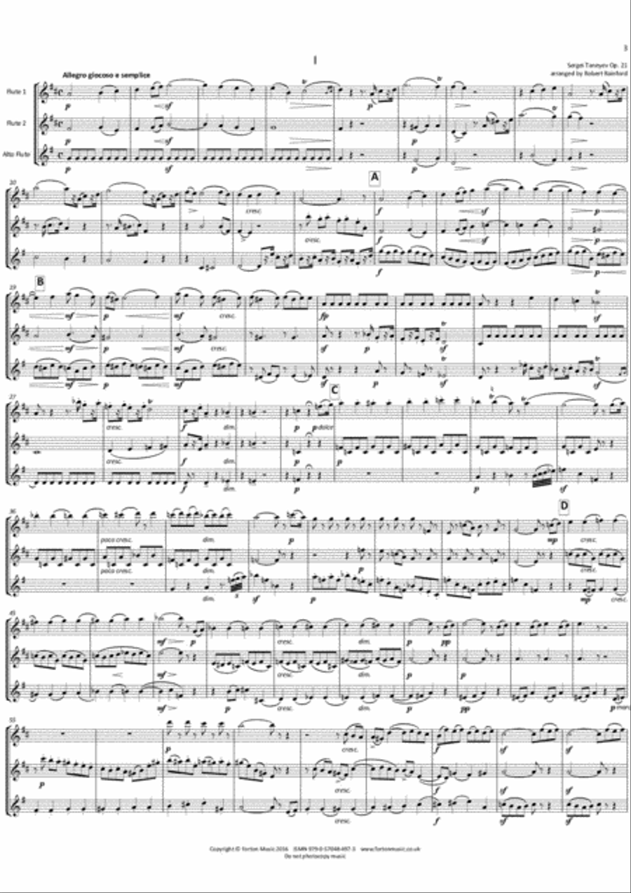 Trio Op. 21 Trio Op. 21 Flute Trio scores gallery preview page 2