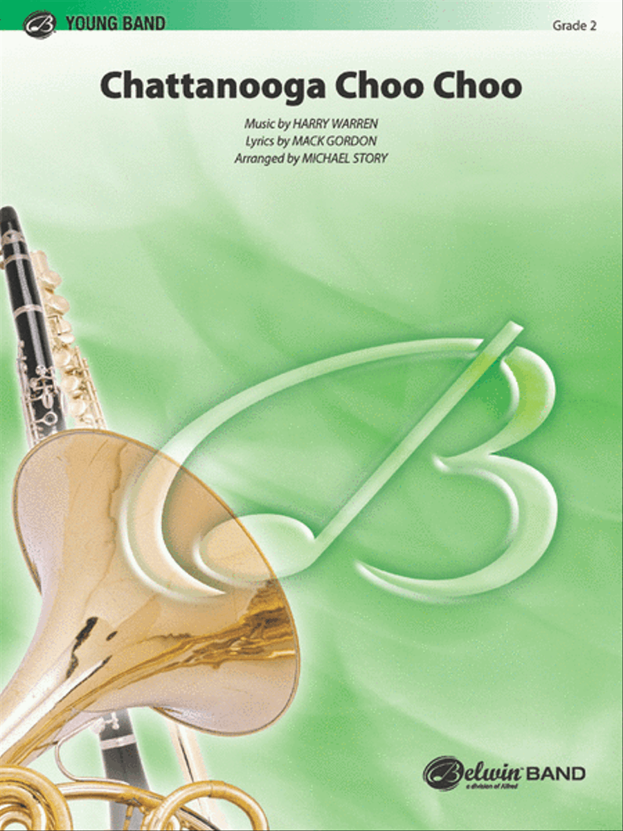 Chattanooga Choo Choo Concert Band scores gallery preview page 1