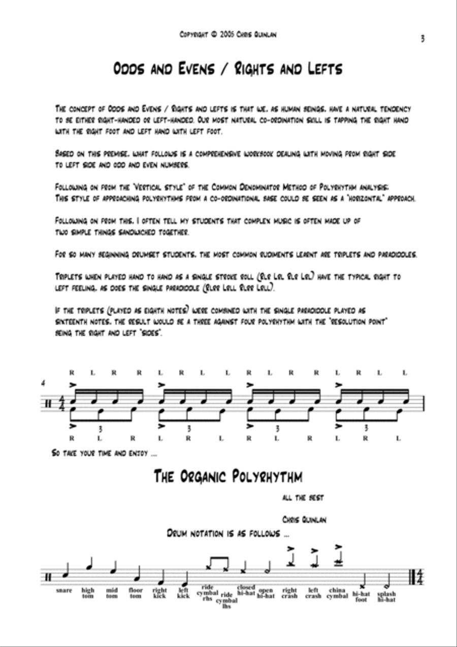 The Organic Polyrhythym