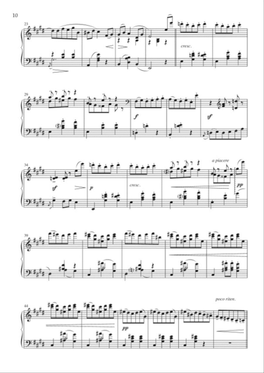2 Waltzes from La Korrigane Piano Solo scores gallery preview page 5